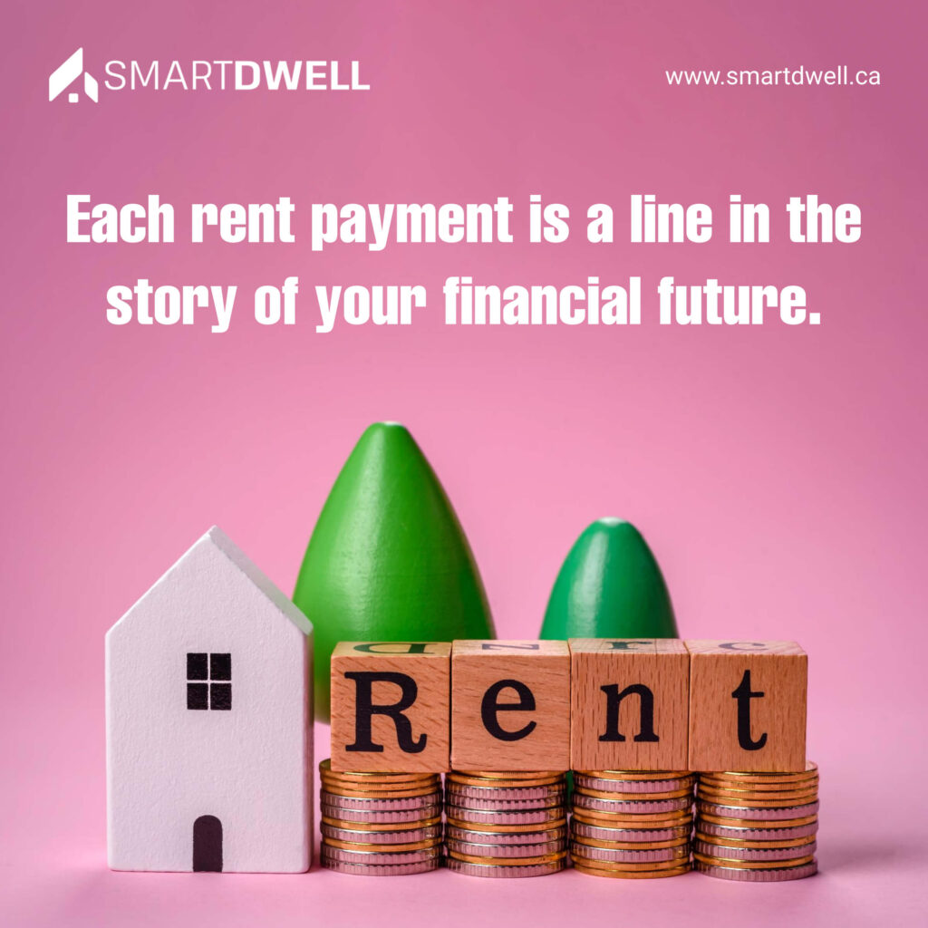 Each rent payment is a line in the story of your Financial future